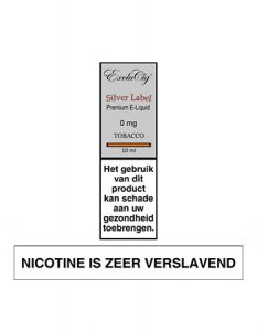 ExcluCig Silver Label Premium E-Liquid - Tabacco