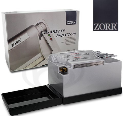 ZORR Deluxe Powermatic 2+ silber inkl. Reinigungsset - Cigarette